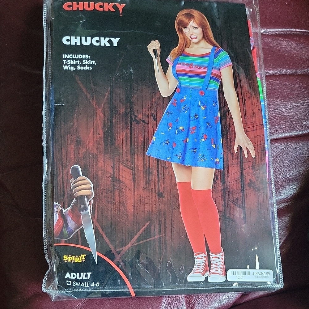 Chic Red and White Costume Set